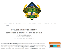 Tablet Screenshot of bouldervalleybeerfest.com